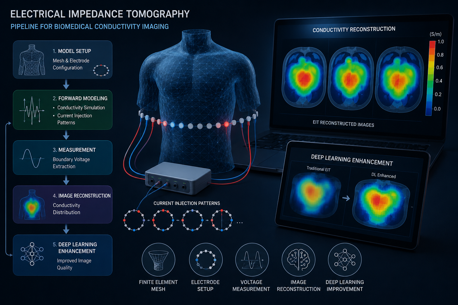 Electrical Impedance Tomography project
